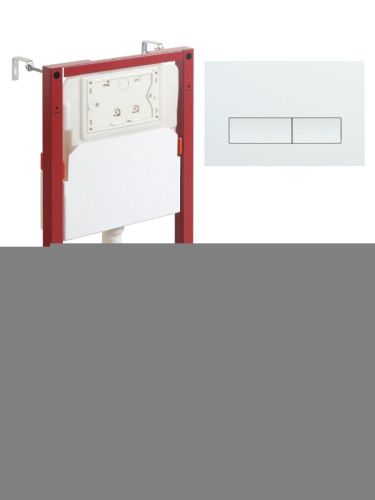 Комплект унитаз с инсталляцией и клавишей смыва Orange CI02-100W+APB288 - фото 2