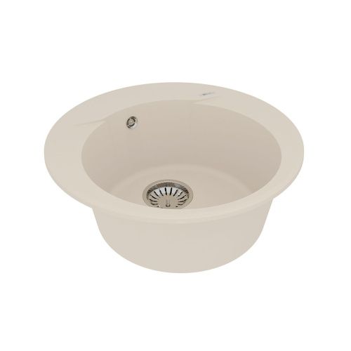 Кухонная мойка LeMark Sula 500 9910006 50х50 цвет бежевый поверхность матовая - фото 2