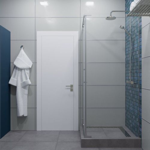 Душевой уголок Тритон Терра-Хром Щ0000053609 90х90 стекло прозрачное профиль хром без поддона - фото 5