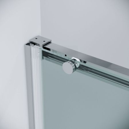 Душевая дверь Grossman Galaxy 100.K33.01.130.10.00 130х195 стекло прозрачное профиль хром