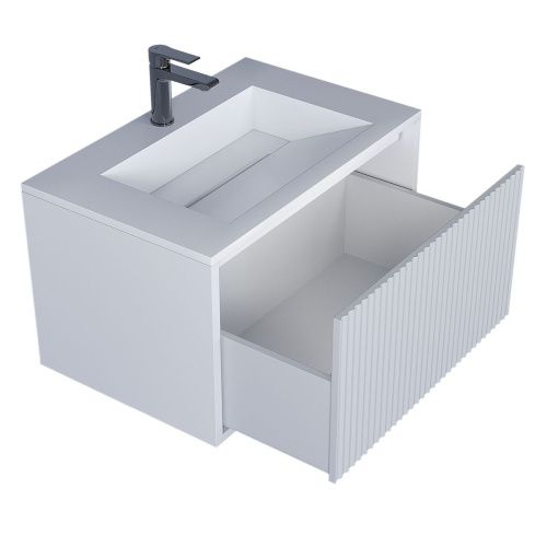 Тумба с раковиной Uperwood Next Premium 3930205164 70х50 цвет белый - фото 5
