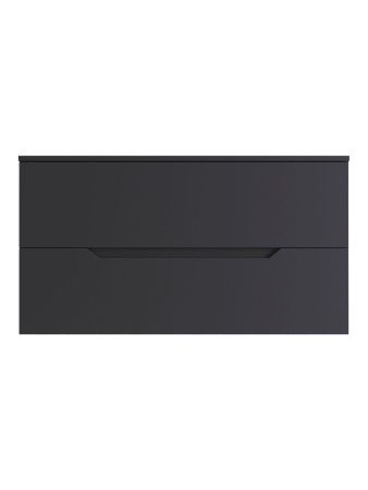 Тумба под раковину Orange Line Li-100TugMDF 100х50 подвесная цвет серый