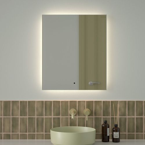 Зеркало с подсветкой Defesto GLOW DF 2506R 60х70 подвесное - фото 3