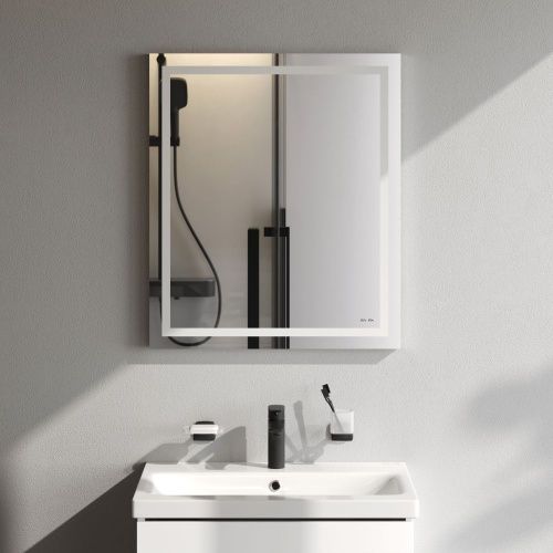 Зеркало с подсветкой Am.Pm Gem M91AMOX0601WG 60х70 подвесное - фото 3