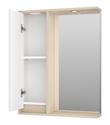 Зеркало-шкаф Brevita Balaton BAL-04065-03-01Л 60х80 подвесной - фото 4