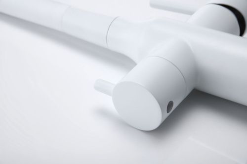 Смеситель для кухни Paulmark SALIX Sa213419-WH на мойку белый - фото 2