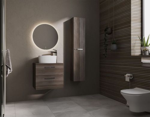 Столешница Roca The Gap A857418402 60х50 накладная цвет коричневый - фото 4