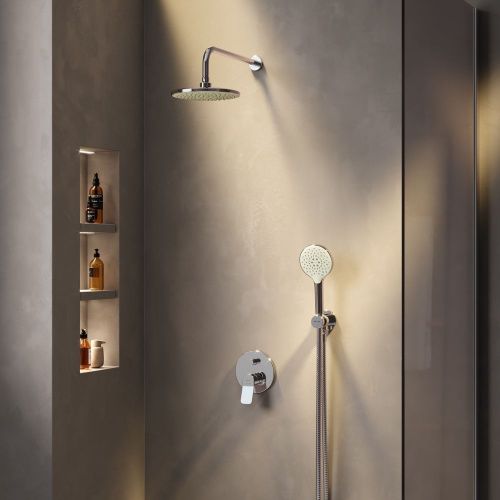 Душевая система Am.Pm X-Joy FB85A1RH20 встраиваемая в стену цвет хром