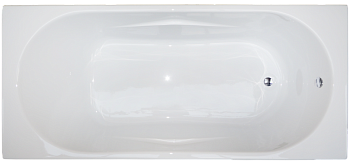 Ванна акриловая Royal Bath TUDOR RB407702 160х70 пристенная прямоугольная без ножек и каркаса
