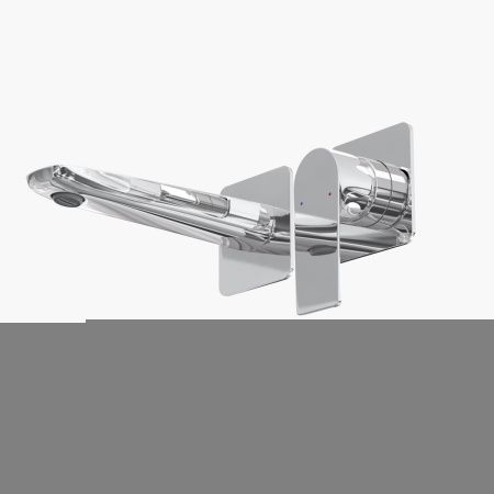 Смеситель для раковины Berges VENTAS 76007 встраиваемый в стену хром