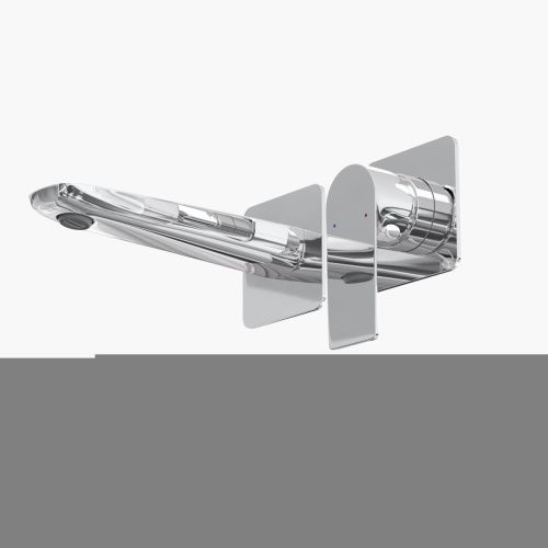 Смеситель для раковины Berges VENTAS 76007 встраиваемый в стену хром - фото 3