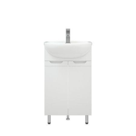 Тумба под раковину Corozo Лея SD-00001489 50х30 напольная цвет белый