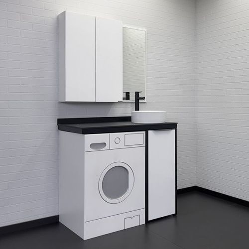 Тумба с раковиной Comforty Лозанна 00-00013800CF 100х50 напольная цвет белый - фото 4