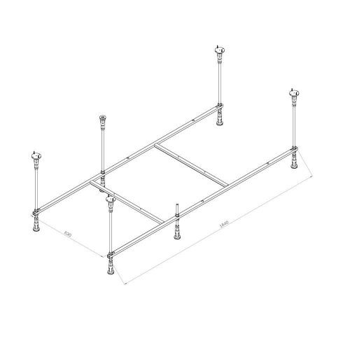 Каркас для ванны Am.Pm Func W84A-170-075W-R - фото 2