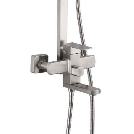 Душевая стойка Fashun A52402 настенная цвет серый