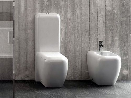 Биде напольное CIELO Shui SHBI цвет белый - фото 2
