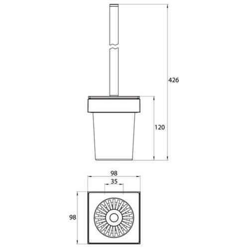 Ершик Emco Liaison 1815 001 01 - фото 2
