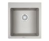 Кухонная мойка Granula 4651, БАЗАЛЬТ 50х45 цвет серый поверхность матовая