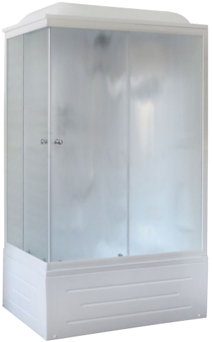 Душевая кабина Royal Bath BP RB8100BP1-M-R 100х80 прямоугольная с крышей ориентация правая