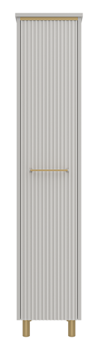 Шкаф-пенал Brevita Elche ELC-05035-010L 40х170 подвесной цвет белый - фото 2