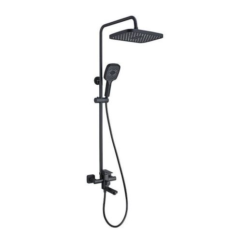 Душевая стойка ProHanss P60.24.06 настенная цвет черный - фото 2