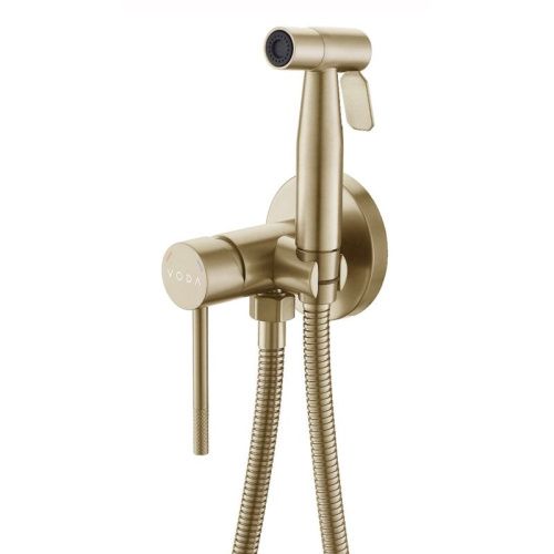 Гигиенический душ со смесителем Voda VSL01G золото - фото 2