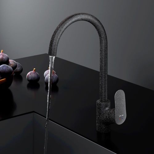 Смеситель для кухни Am.Pm Like F8007722 на мойку черный - фото 3