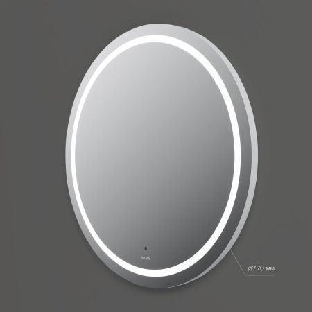 Зеркало с подсветкой Am.Pm X-Joy M85AMOX0801WG 80х80 подвесное