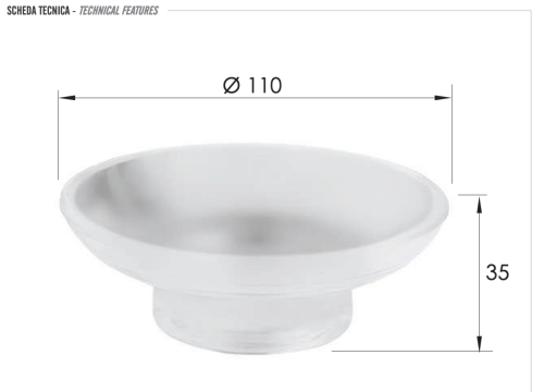 Мыльница Remer SQ ACGL10SU - фото 2