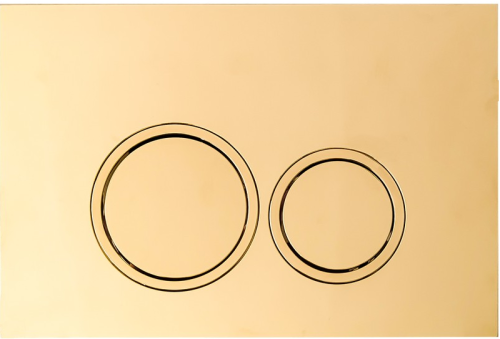 Клавиша смыва механическая Cerutti SPA CR05CG цвет золото