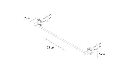Полотенцедержатель Fixsen Antik FX-61101 - фото 3