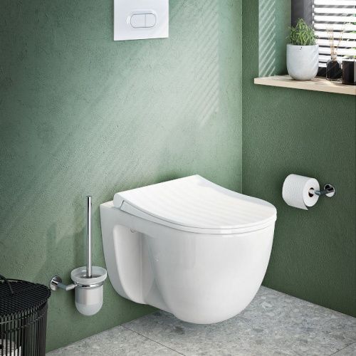 Чаша унитаза подвесная Vitra S40 7759B003-0075 цвет белый без сиденья безободковая каскадный смыв - фото 2