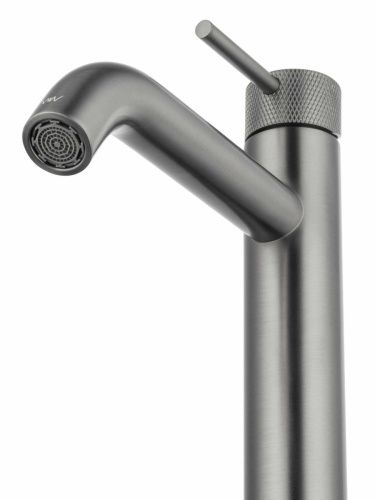 Смеситель для раковины Wonzon & Woghand WW-H1062-BGG на столешницу серый - фото 3