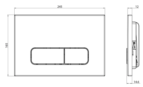 Сет унитаз + инсталляция + кнопка CC.300.80.01+FP.320.11.01+CR25200 - фото 4