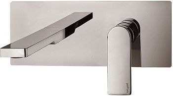 Смеситель для раковины Paffoni Tango TA106ST встраиваемый в стену нержавеющая сталь