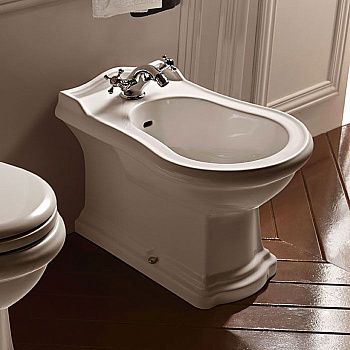 Биде напольное Kerasan Retro 102201*1 цвет белый