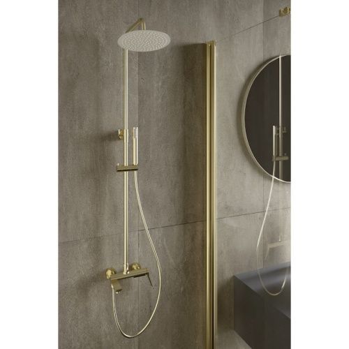 Душевая стойка Esko ST1425SHAGold настенная цвет золото - фото 5
