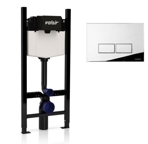 Клавиша смыва механическая Valsir P3 VS0869235 цвет хром - фото 2