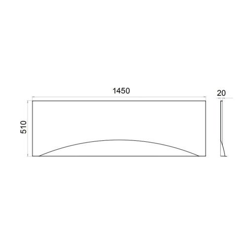 Экран фронтальный для ванны Тритон Щ0000050935 - фото 2