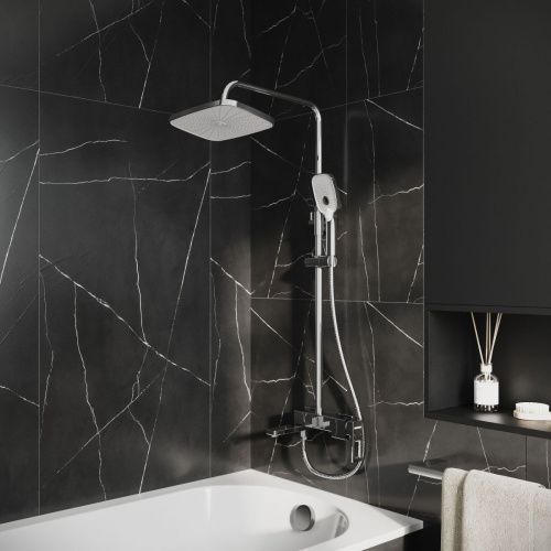 Душевая стойка Grossman Pragma 500.K35.03.100 настенная цвет хром - фото 3