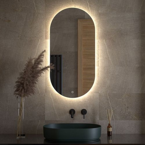 Зеркало с подсветкой Defesto OPTI DF 2904S 50х100 подвесное - фото 3