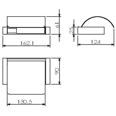 Бумагодержатель Langberger VICO 30041A