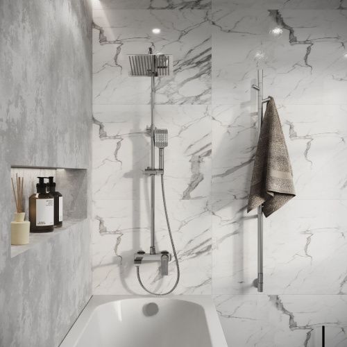 Душевая стойка Grossman Cosmo 500.K35.02.100 настенная цвет хром - фото 4