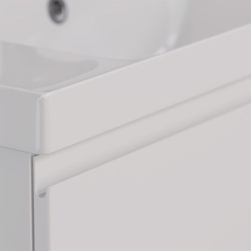 Тумба под раковину LeMark Veon Mini LM02VM90T 90х40 подвесная цвет белый - фото 4
