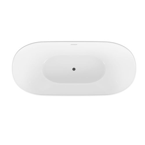 Ванна акриловая Grossman Galaxy GR-2103 180х75 отдельностоящая овальная с каркасом - фото 3