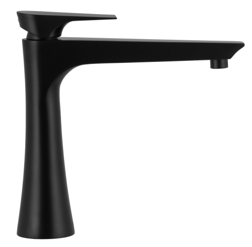 Смеситель Daniel Diva DV607B15 на раковину черный - фото 2