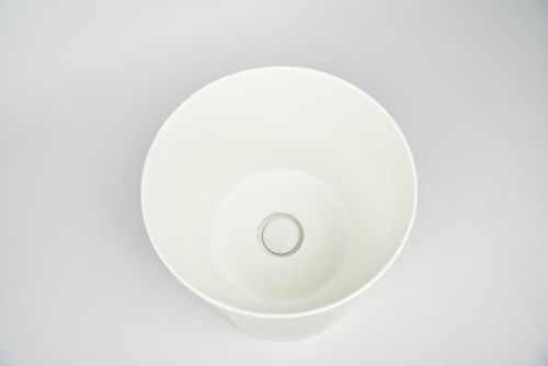 Раковина из сантехнического фарфора Galassia Core 7305 37х37 напольная цвет белый - фото 3