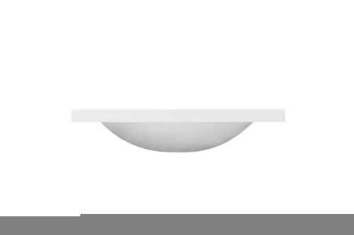 Раковина из искусственного камня Эстет Белла ФР-00014918 60х50 накладная цвет белый 1 отверстие под смеситель - фото 2