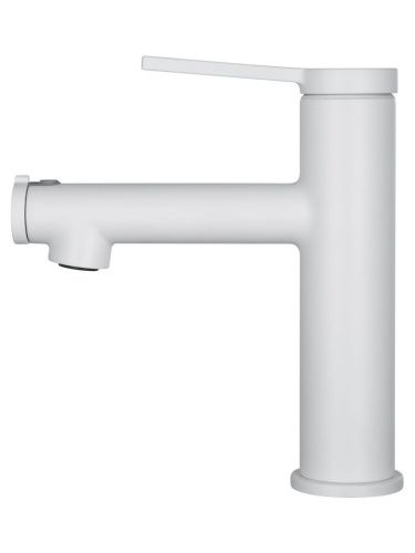 Смеситель Wonzon & Woghand WW-H1017-MW на раковину белый - фото 2