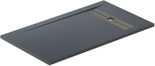 Душевой поддон из искусственного камня Allen Brau Infinity 8.21004-BGM 140х80 серый без каркаса - фото 2